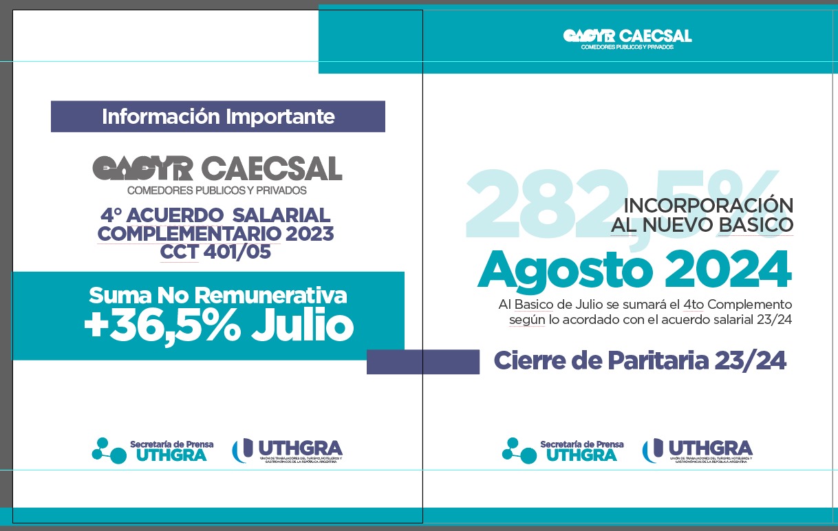 En este momento estás viendo Acuerdo Salarial UTHGRA-CACYR-CAECSAL 401/05