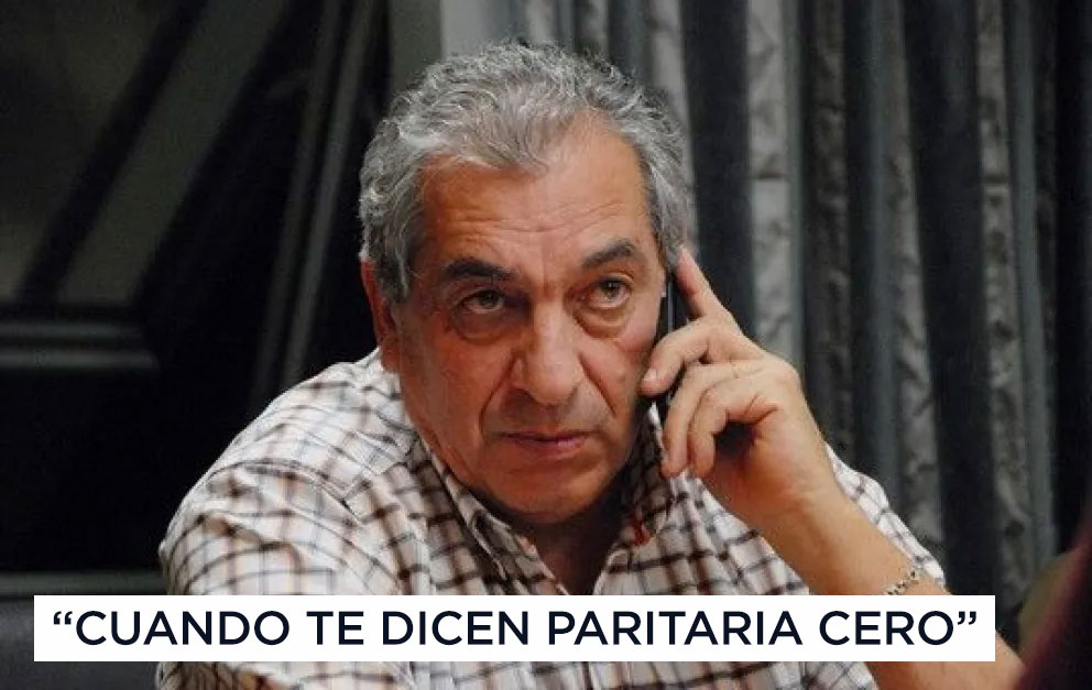 En este momento estás viendo Cuando te dicen paritaria cero